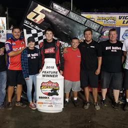 Jamie Ball Flawless At Hamilton County Speedway With Lucas Oil ASCS