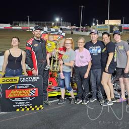 Jake O&#39;Neil eighth in Modified World Championship; Nick O&#39;Neil grabs checkered flag at Tucson