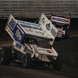 Kaleb Johnson Nets Podium in 360 Division and Gains 410 Experience During Knoxville Raceway Season Opener