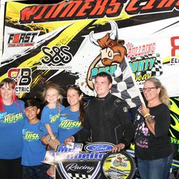 Huish Holds On For URSS Score At Rush County Speedway
