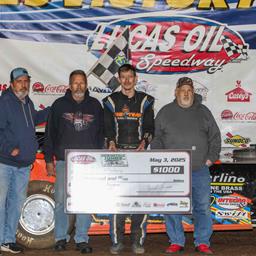 Morton scores in both Late Model, B-Mod features to headline Lucas Oil Speedway weekly program