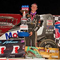 Seavey wins at Bakersfield, Clinches USAC National Midget title