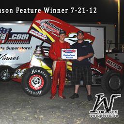 Chase Johnson Snags First Pit Stop USA Sprint Car Series Win