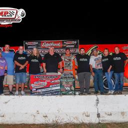 B.J. Robinson raced to his third COMP Cams Super Dirt Series Super Late Model win of 2024 on Saturday, Sept. 21 at Batesville Motor Speedway.