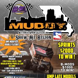 GoMuddy.com NSL 360 Show-Me Region Headed to Tri-City Speedway and Callaway Raceway This Weekend