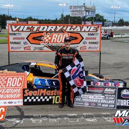 JACK CHRISTMAN, JACOB GUSTAFSON AND TRISHA CONNOLLY ALL VISIT RACE OF CHAMPIONS VICTORY FOR THE FIRST TIME IN THE SEALMASTER 100 AT HOLLAND SPEEDWAY