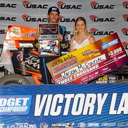 McDougal Masters USAC Midwest Midget Championship Night One at Jefferson County