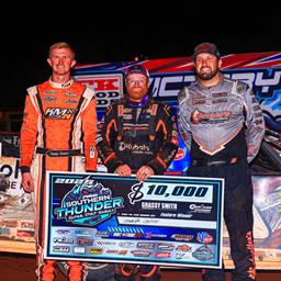 Cherokee Speedway (Gaffney, S.C.) – Southern Thunder Super Dirt Series – Grassy Smith Memorial – June 21st, 2025. (ZSK Photography)