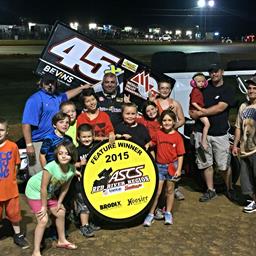 Johnny Herrera On Top With ASCS Red River at Flint Creek Speedway