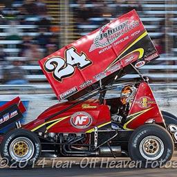 Johnson Endures Sour Weekend, Including Mechanical Woes at Ocean Speedway