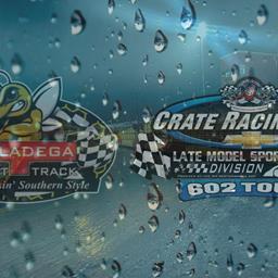 Mother Nature Postpones Crate Racin’ USA Late Model Sportsman Tour at Talladega