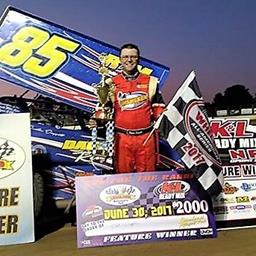 DAGGETT WINS RUN FOR THE RABBIT for 2nd WIN IN A ROW