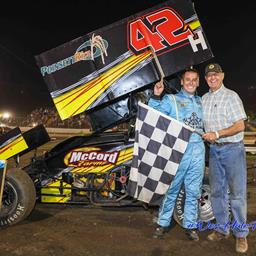 Hagar Returns to Victory Lane at Riverside International Speedway