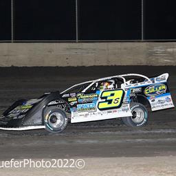 Tri-City Speedway (Granite City, IL) – Lucas Oil Midwest LateModel Racing Association (MLRA) – Championship Weekend – October 14th-15th, 2022. (Mike Ruefer photo)