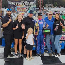 Delaney Gray scores first Allison Legacy Series win at Carteret County Speedway