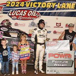 Chase Howard Captures Night Two Victory with POWRi WAR in Hockett/McMillin Memorial