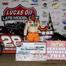 Eddie Carrier Jr Sweeps First Night of East Bay Winternationals