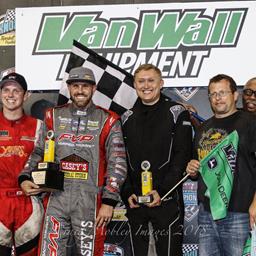 Daniel Wins at Knoxville to Earn First Career Sprint Car Triumph