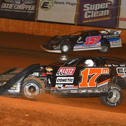 Third place finish in Labor Day special at Smoky Mountain