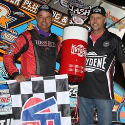 Lance Dewease out duels World of Outlaws for PA Posse victory in Abbottstown