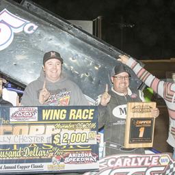 Billy Chester Holds Off Christopher Bell In ASCS Southwest Copper Classic Opener