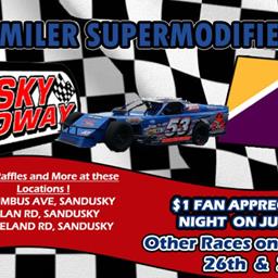 ISMA Supermodifieds heading to Sandusky Speedway!