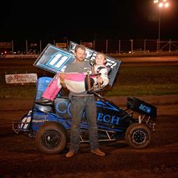 Shyla Ernst wins in dominating fashion at Airport Raceway
