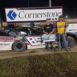 LIKE FATHER, LIKE SON: Braxten Leonard Wins at Junction Motor Speedway in First Late Model Appearance