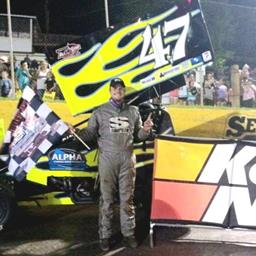 Eric Riggins, Jr. scores career-fifth Senoia Raceway victory lane stop on Saturday