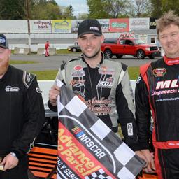 Tyler Leary Takes May 12th Season Opener Checkers