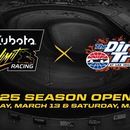 VIVA LAS VEGAS: Kubota High Limit Racing Moves 2025 Season Opener to The Dirt Track at Las Vegas Motor Speedway in March