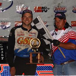 Birkhofer Completes Weekend Sweep of Lucas Oil Late Model Dirt Series With Win at Lucas Oil Speedway