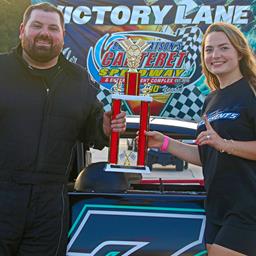 Brandon Clements returns to victory lane at Carteret County Speedway