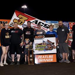 Zomer, Dann and Carsrud Post Special Wins at Huset’s Speedway During Huset’s Hall of Fame Night