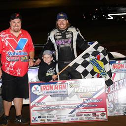 Jensen Ford First in Valvoline Iron-Man Late Model Southern Series Donald “Ducky” Jones Memorial at Wartburg Speedway