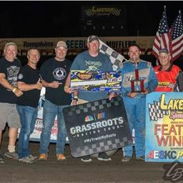 Wolff scores second Lakeside Speedway victory of the season