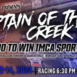 Registration, Camping &amp; Pit Stalls Now Available for East Central Coin Presents Captain of the Creek VI!