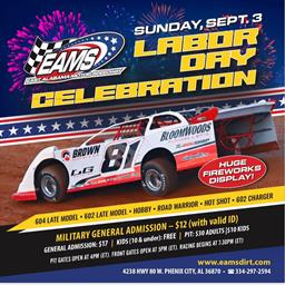 Labor Day Extravaganza + FIREWORKS + Double Points