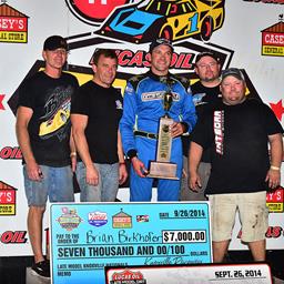 Birkhofer Blasts to Victory on Friday Night at Knoxville Raceway