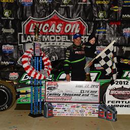 Jimmy Owens Takes First Career Jackson 100 Saturday Night at Brownstown