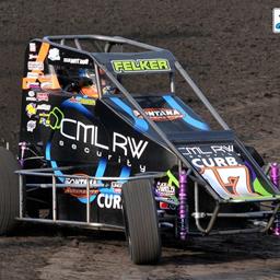 Felker Nearly Captures POWRi SPEED Week Crown After Two Top Fives
