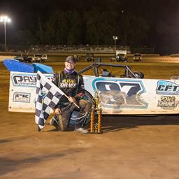 Derek Doll Wins 2nd Topless 50 in Thrilling Fashion at Tyler County Speedway