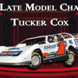 Tucker Cox Captures Hermitage Lumber POWRi Late Model Divisional Title