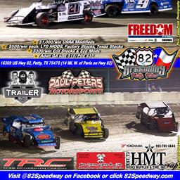 OUR NEXT NIGHT of RACING is THIS SATURDAY JUNE 26th at 8pm