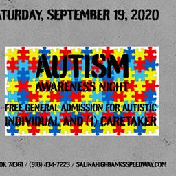 Autism Awareness Night and Home Tracks sponsor Advance Auto Parts