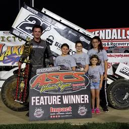 Price Ends Year-Long Drought With LOS 360 Nationals Win at Lake Ozark Speedway