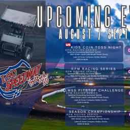 Upcoming Events at I-90 Speedway