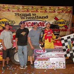 Tim Fuller Wins First Ever Series Event Saturday Night at Hagerstown Speedway