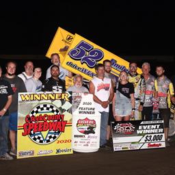 Blake Hahn Wins Lucas Oil ASCS Sprint Week Stop At Creek County Speedway