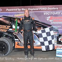 Fuller returns to victory lane at Airborne Park. Lussier nabs sixth win